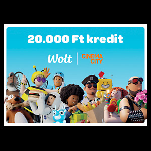 20.000 Ft értékű Wolt vásárlási utalvány